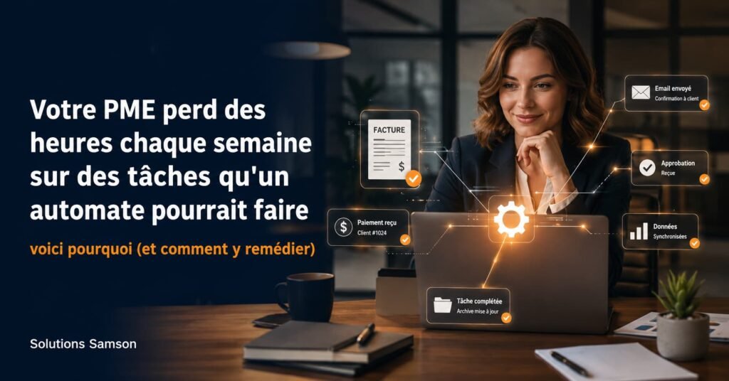 Votre PME perd des heures chaque semaine sur des tâches qu'un automate pourrait faire — voici pourquoi (et comment y remédier) power automate